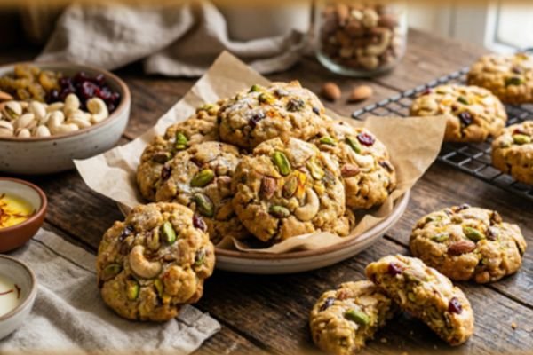 Dry Fruits Loded  Kesar pista cookies